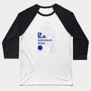 astromech droid - robot modern design Baseball T-Shirt